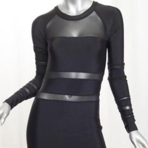 Torn by Ronny Kobo Black Dress